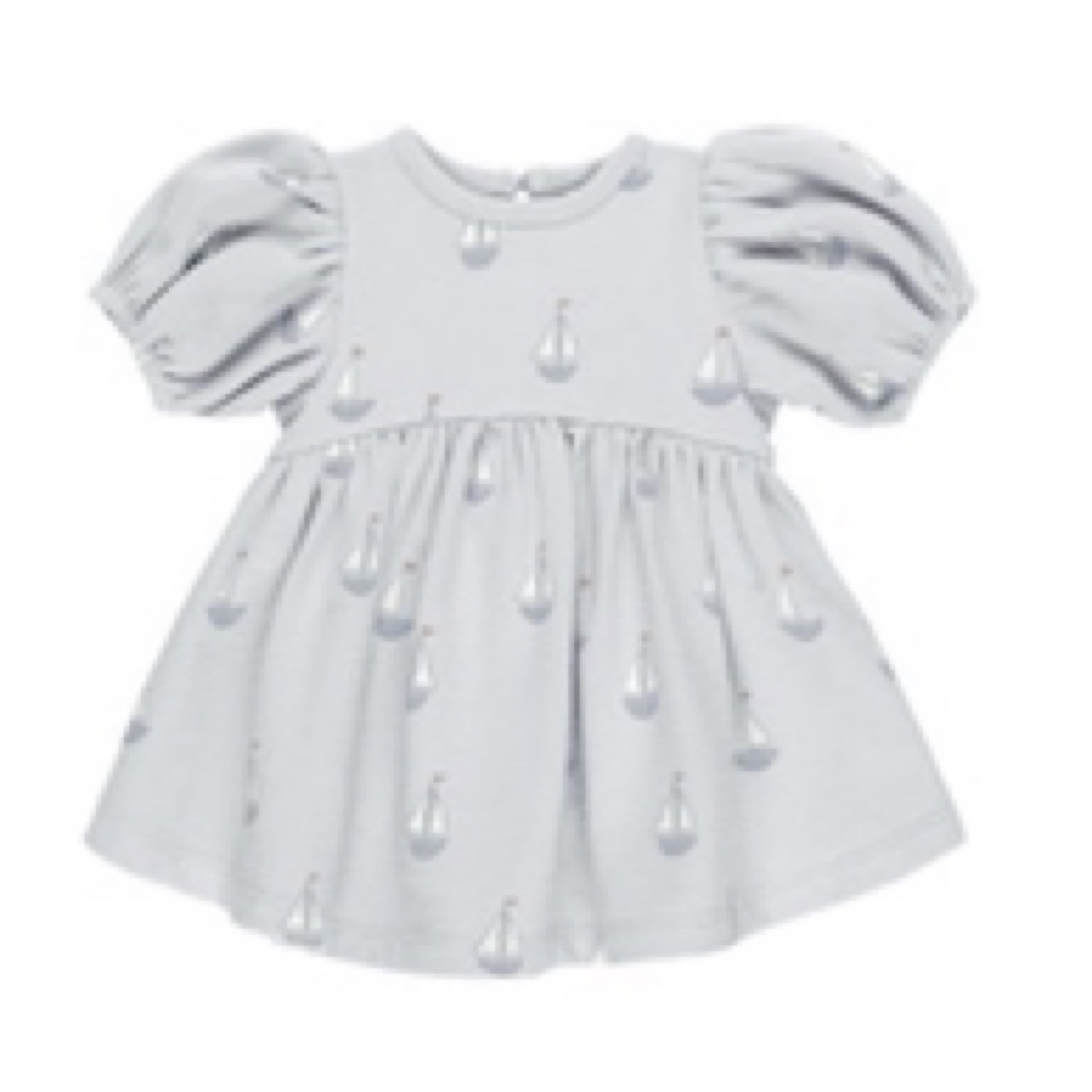 Quincy Mae Darla Dress - Sailboats